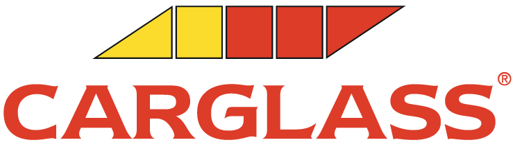 Carglass logotyp i röd färg